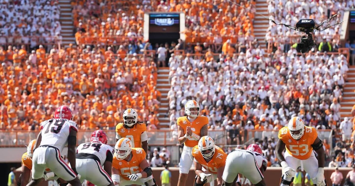 Georgia vs. Tennessee score, live updates: Vols lead 21-17 at halftime