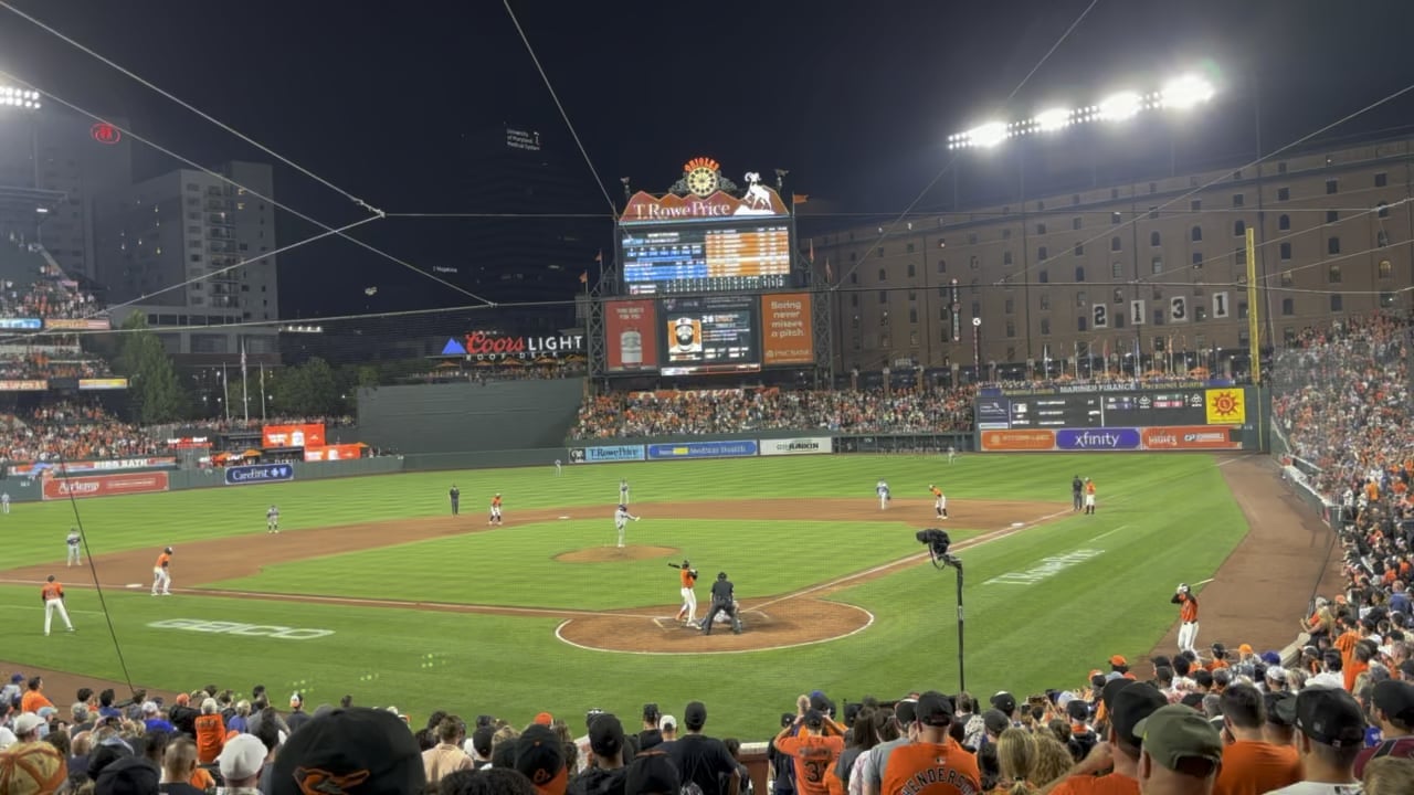 My first game at Camden Yards and I think im officially a Orioles fan
