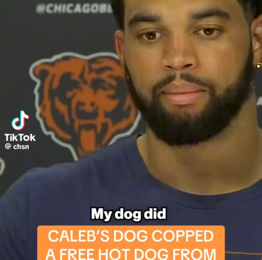 [Chicago Sports Network] When your dad earns free hotdogs for the City you gotta pull up 😂