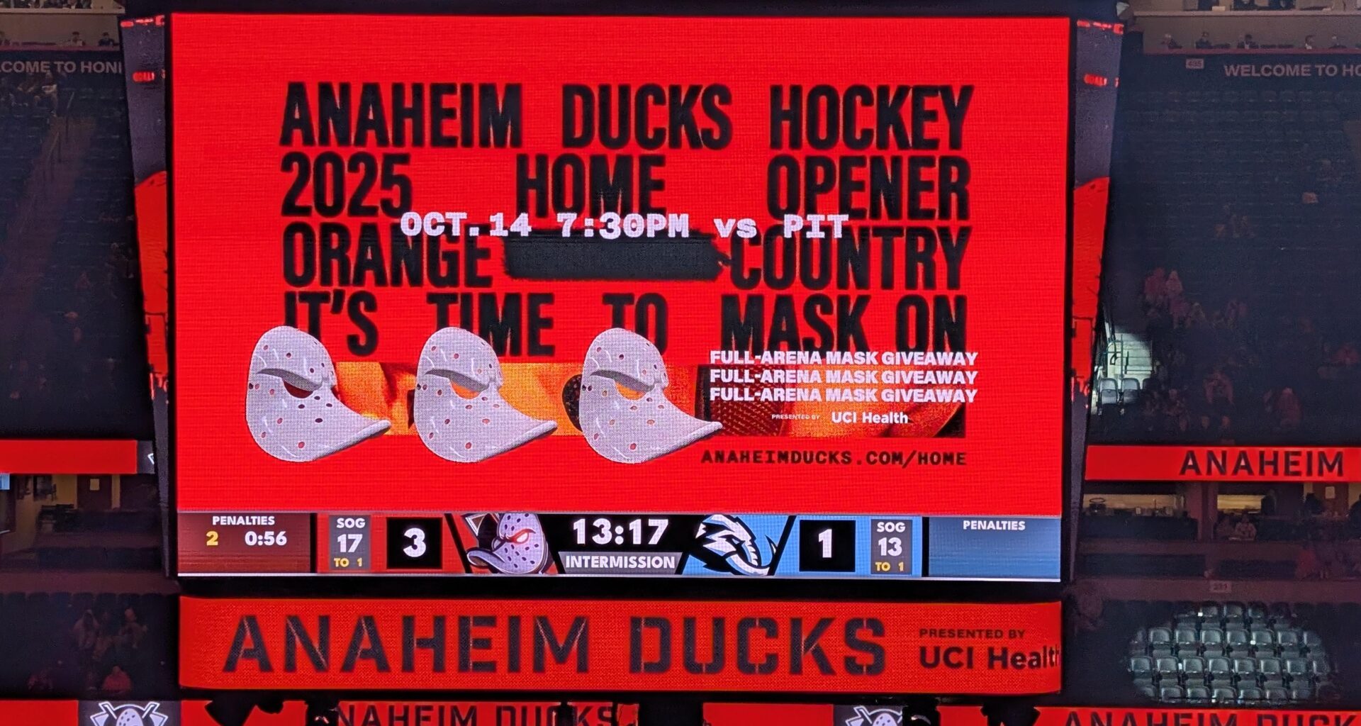 Dear Anaheim Ducks Graphics Department....