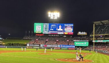 Section 115 checking in. Saw the Rags and Sox win and made a game time call