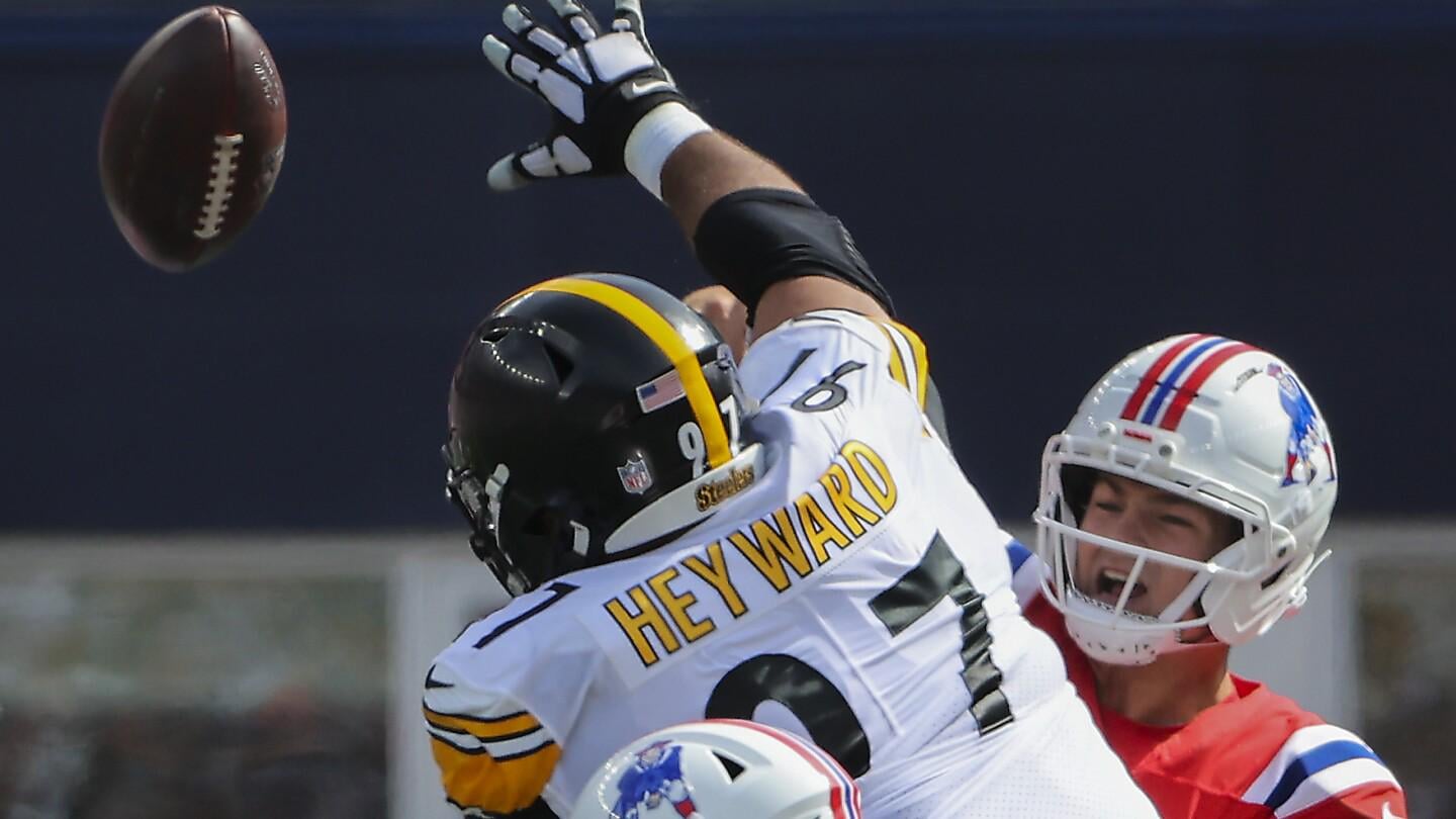 Cam Heyward on Rhamondre Stevenson’s fumbling issues: “We were aware every time he was in the game”