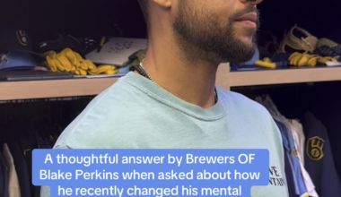 Blake Perkins on his recent change