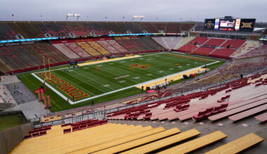 No. 16 Iowa State, the only ranked 2-0 team, takes on Iowa in Cy-Hawk rivalry game