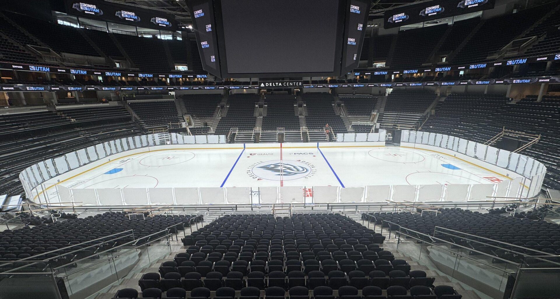 Sneak peak of Delta Center