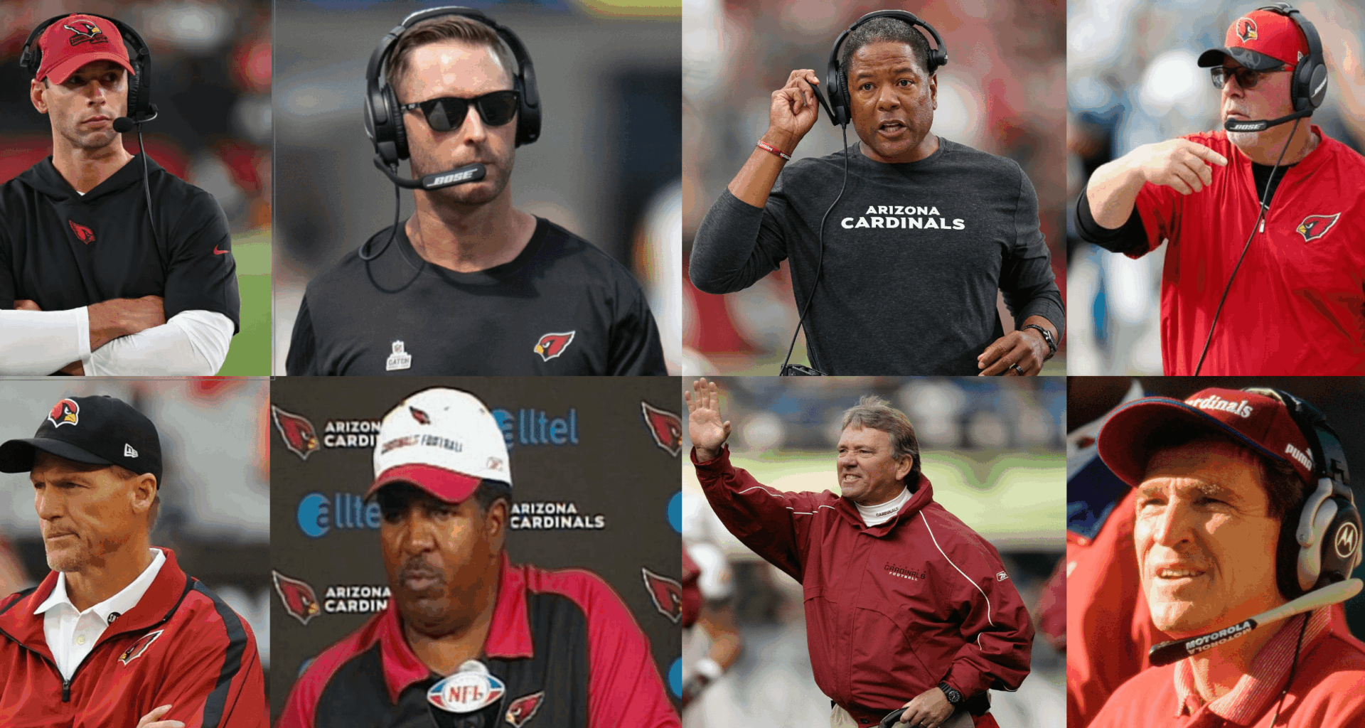 How would you rank the last eight Cardinals head coaches?