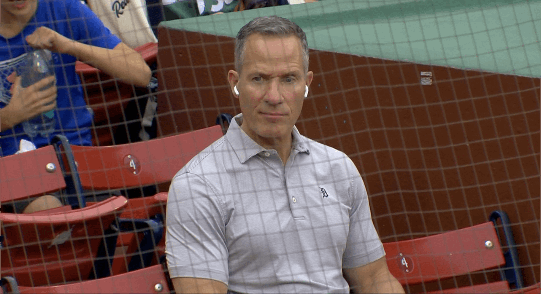 Chris Ilitch is in Boston to help celebrate the saddest champagne cart of all time