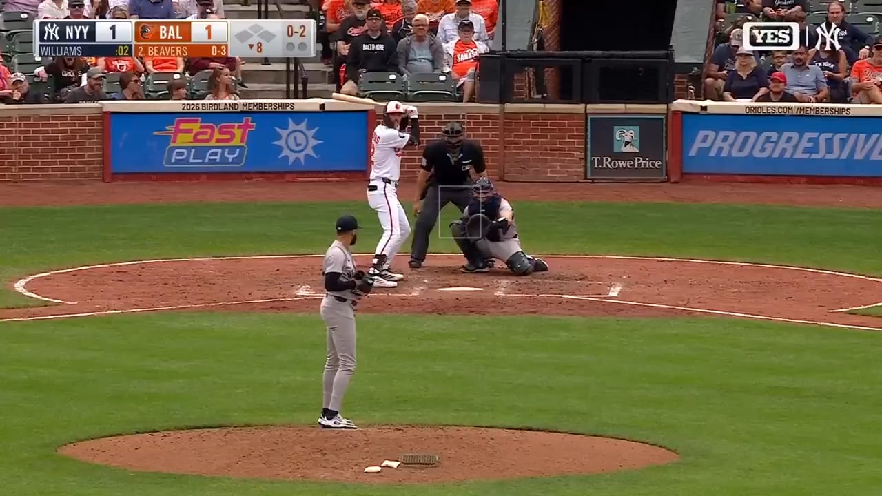 Dominant eighth inning from Devin Williams on his birthday!