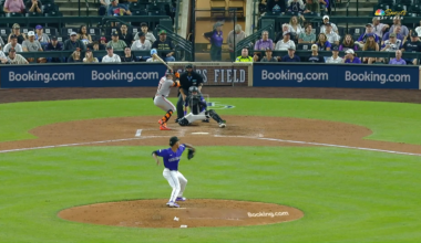 The Young Drew Gilbert Chokes One To RF For His 3rd Career HR. You Know The Celly