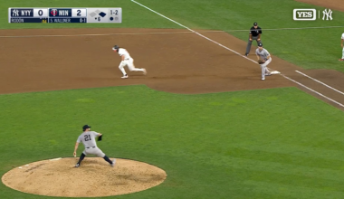 Strike 'em out throw 'em out double play end the inning