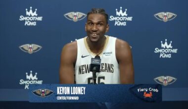 Kevon Looney on what age one can be considered 'Unc': "I played with real Uncs... Shout out Andre Igoudala, he was about 45 when he played with me... In an NBA locker room Unc is about 34-35."
