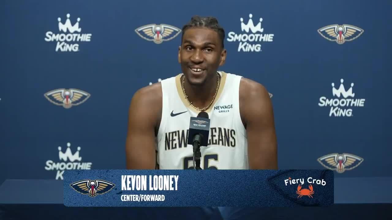 Kevon Looney on what age one can be considered 'Unc': "I played with real Uncs... Shout out Andre Igoudala, he was about 45 when he played with me... In an NBA locker room Unc is about 34-35."
