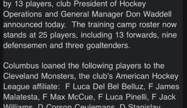 Roster moves