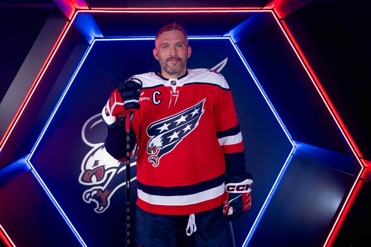 Washington Capitals’ new third jersey is the Screaming Eagle in red, white, and blue