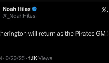 Cherington confirmed back for 2026 (Hiles)