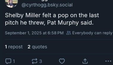 Hogg update on Shelby Miller