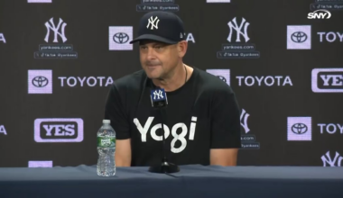 [SNY] Aaron Boone was asked if he was tempted to call Rays' manager Kevin Cash to ask for some help: "What's to say I didn't?"