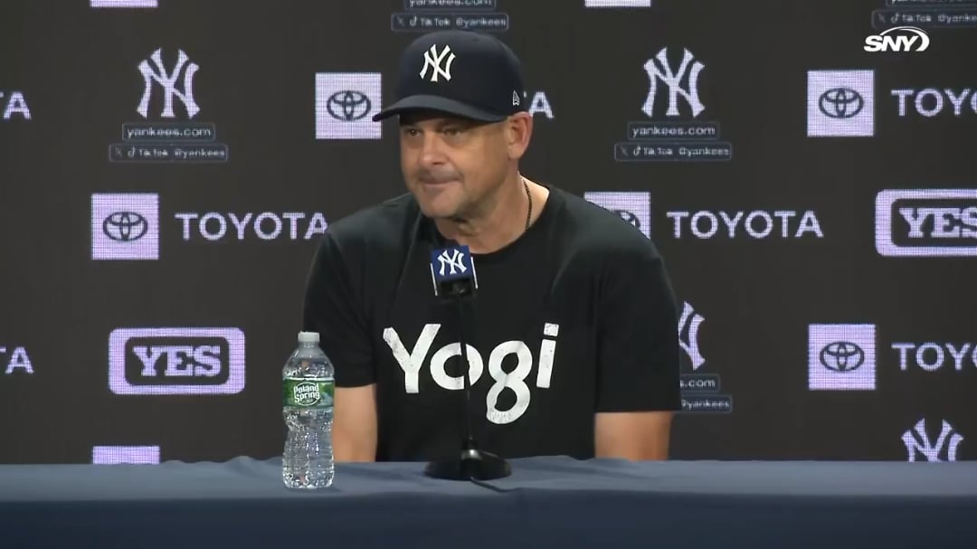 [SNY] Aaron Boone was asked if he was tempted to call Rays' manager Kevin Cash to ask for some help: "What's to say I didn't?"