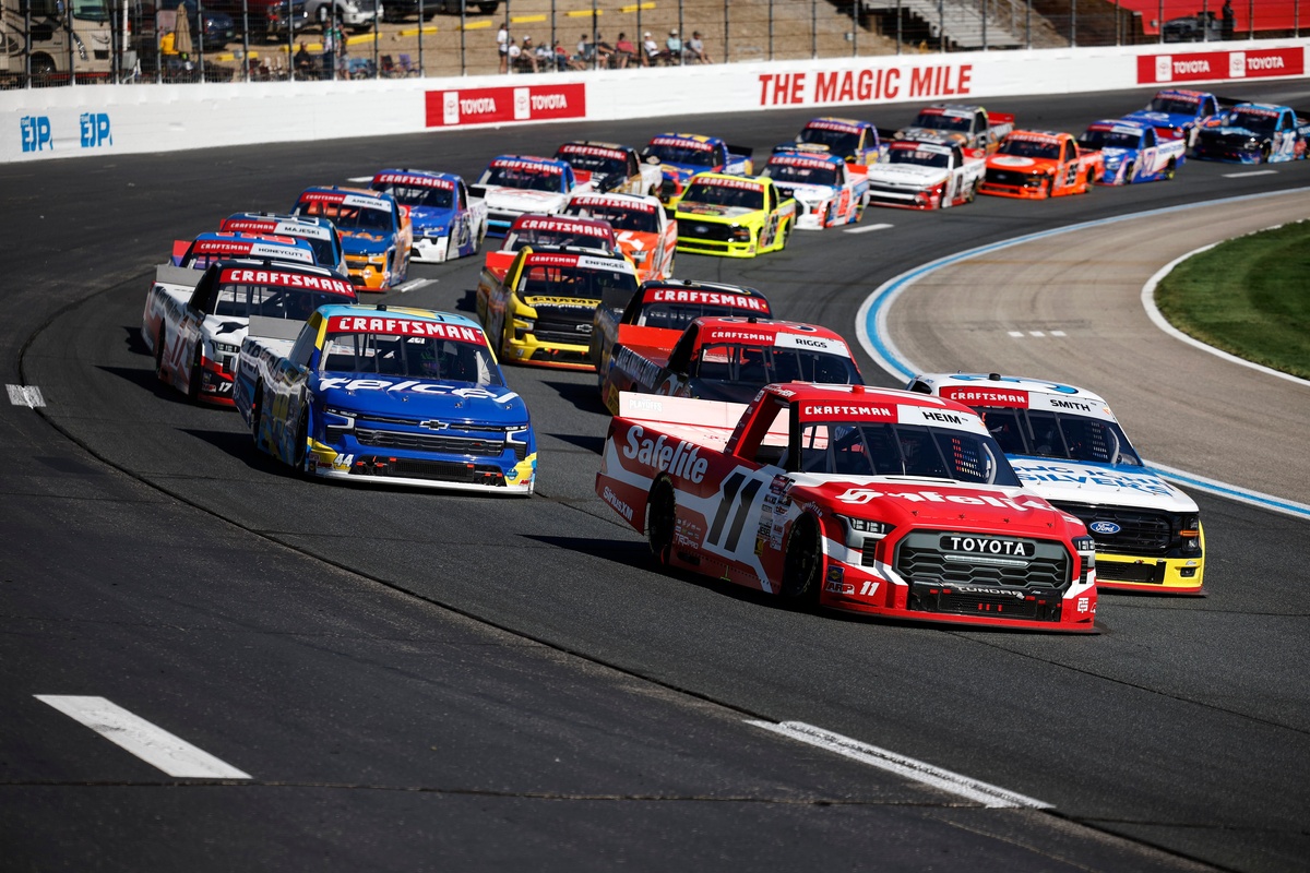 NASCAR Truck Playoffs feature upset elimination; Chaos round next