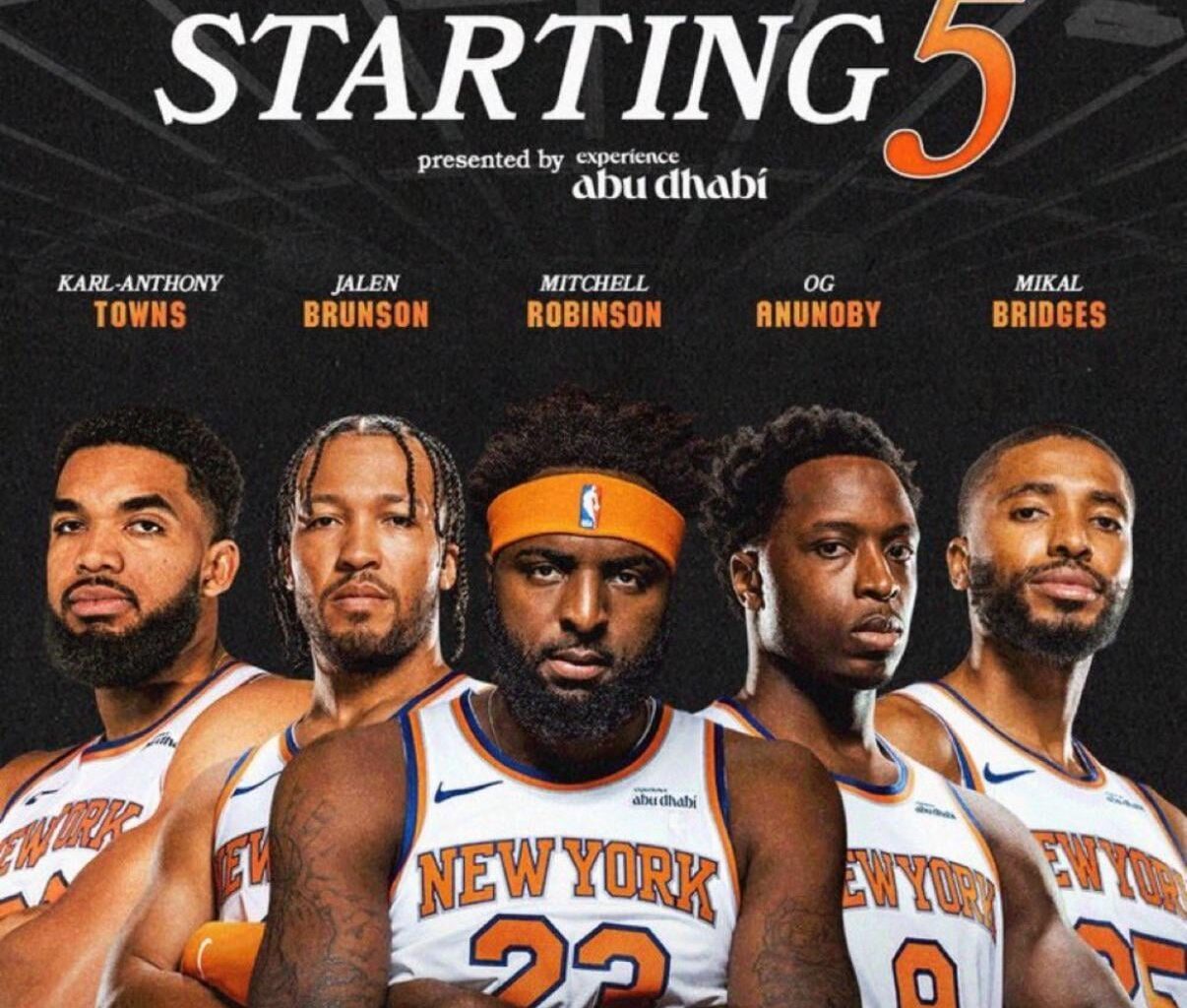 This is the best starting five in the league, and I’m sick of everyone pretending it isn’t