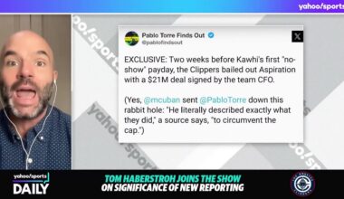 Tom Haberstroh: "If this wasn't cap circumvention, why is everything so secretive?"