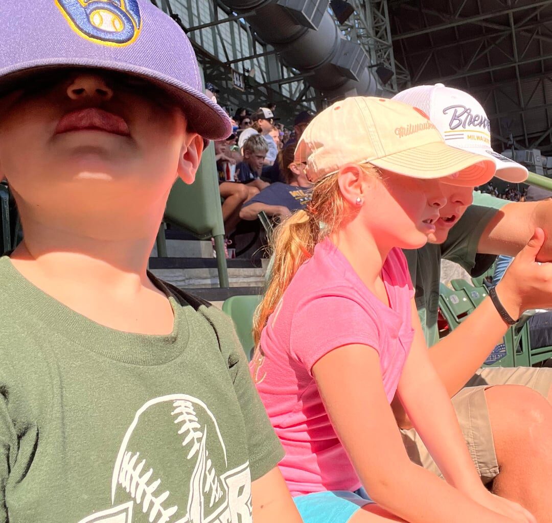 Took a couple of the littles to their first game!