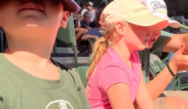 Took a couple of the littles to their first game!