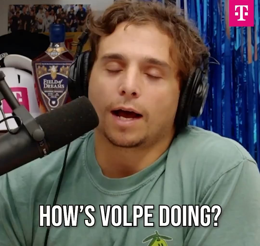 [Talkin' Yanks] Aaron Boone says Anthony Volpe will “probably” be in the lineup tonight