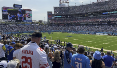 Here’s my angle of Cam and Elic’s 1st touchdowns!