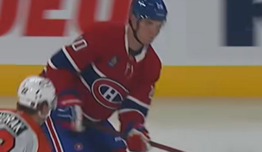 Dvorak cuts Slafkovksy’s cheek