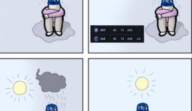 Was trying to think of some clever way of saying that I’m finding happiness in this season because my petty ass is loving the Tigers collapse