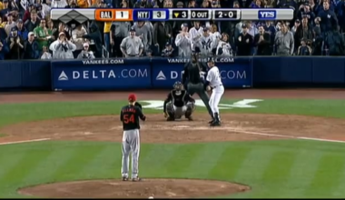 On September 11, 2009: Derek Jeter got his 2,722nd career hit as a Yankee, passing Lou Gehrig for the most career hits recorded in pinstripes.