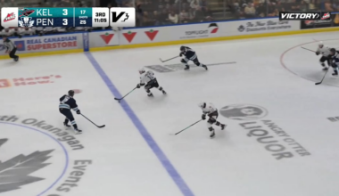 Tomas Poletin with a highlight reel goal for Kelowna last night