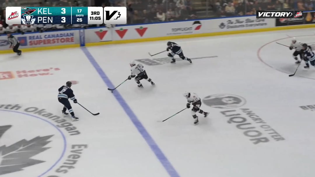 Tomas Poletin with a highlight reel goal for Kelowna last night