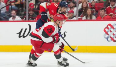 'I'll Give It All I've Got And See Where Things Go From There': Bradly Nadeau, Kevin Labanc, Rod Brind'Amour On Preseason Win