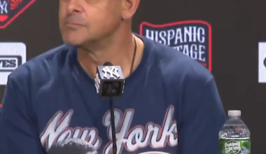 [SNY] Aaron Boone talks about the decision to play Jose Caballero over Anthony Volpe at shortstop tonight: "Just feel like he deserves to play some. Obviously, been a tough stretch for Volp offensively here."