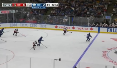 Toronto blows 3rd period lead