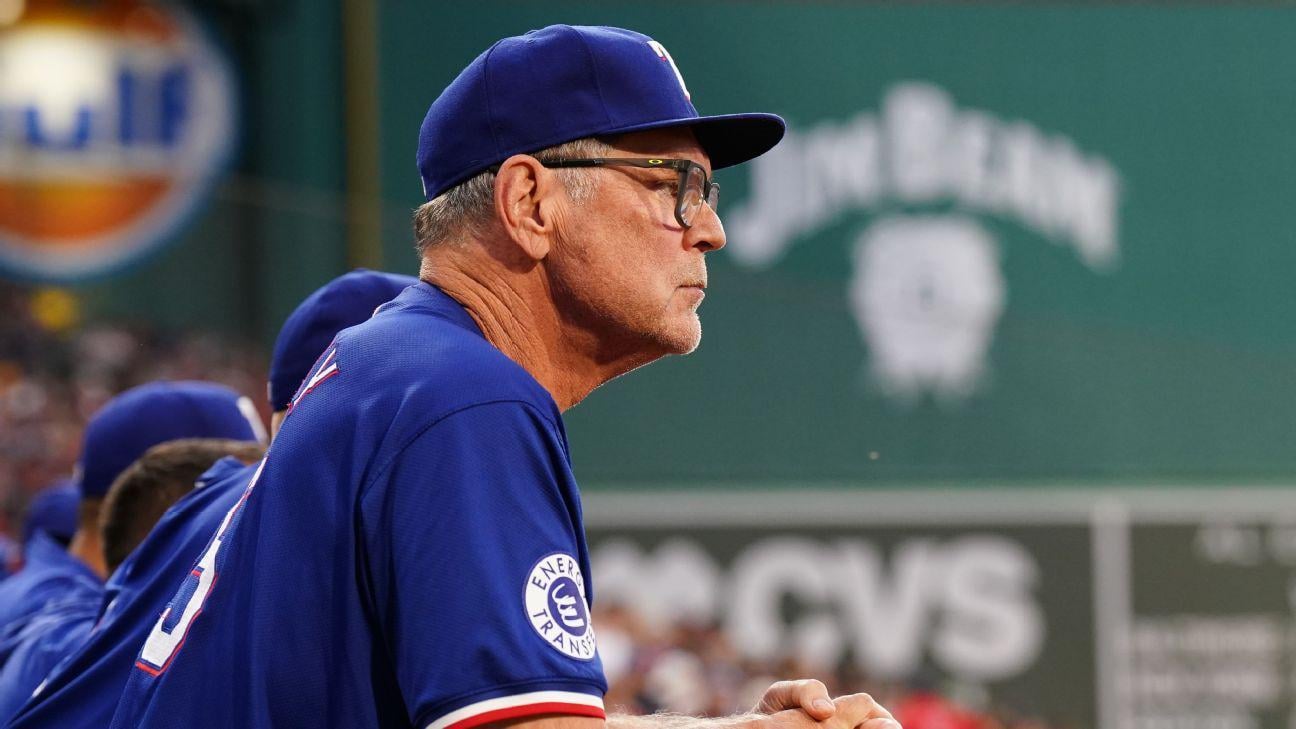 Bochy's Rangers future unclear as season ends