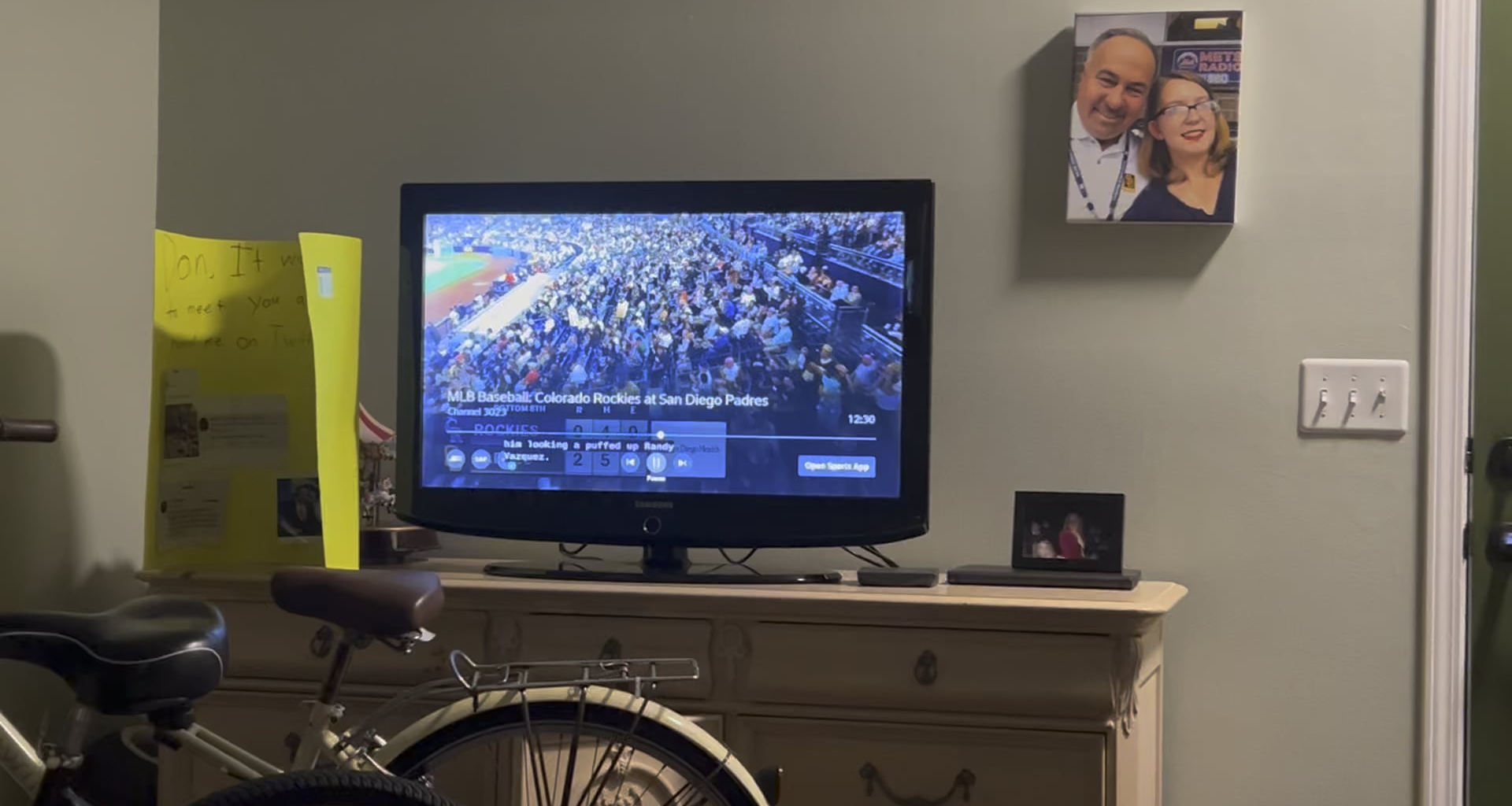 Don Orsillo butchering the bobble head read.