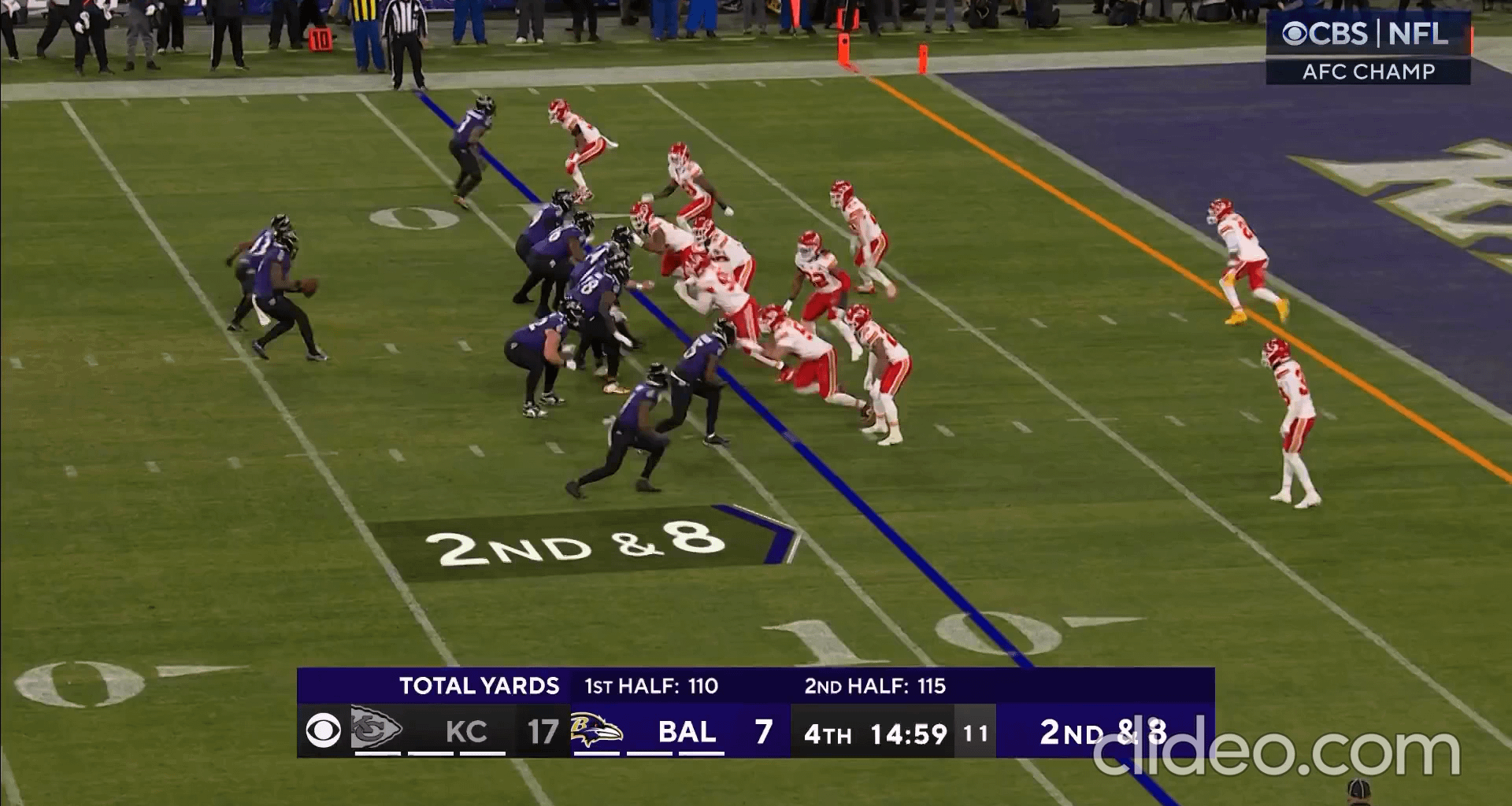 L’Jarius Sneed making one of the clutchest defensive plays I’ve ever seen to save a touchdown