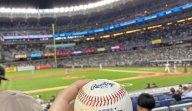 Caught a ball!