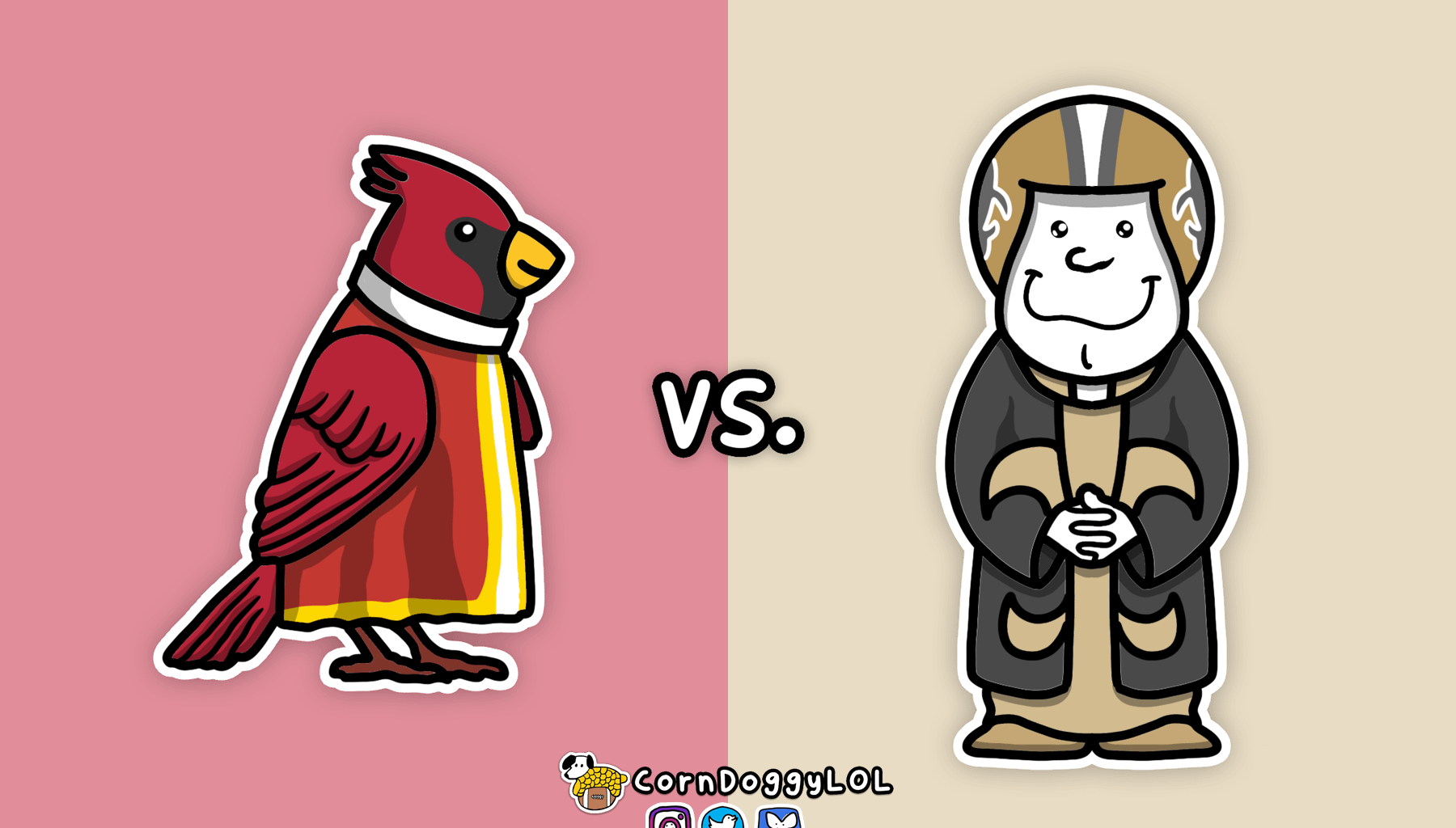 New Orleans Saints Week 1 Matchup Doodle :)