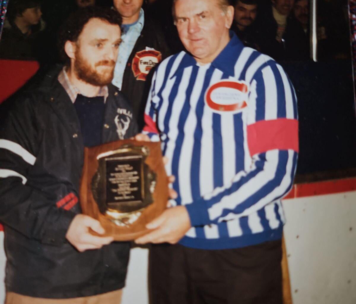 My Grandfather was given an award from The Rocket