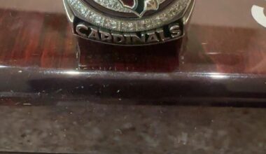 One of my collection favorites: 2008/9 AZ Cardinals NFC Championship Ring