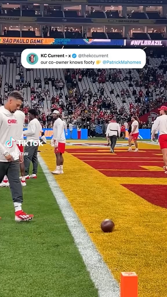 Pat Mahomes Knows Futbol