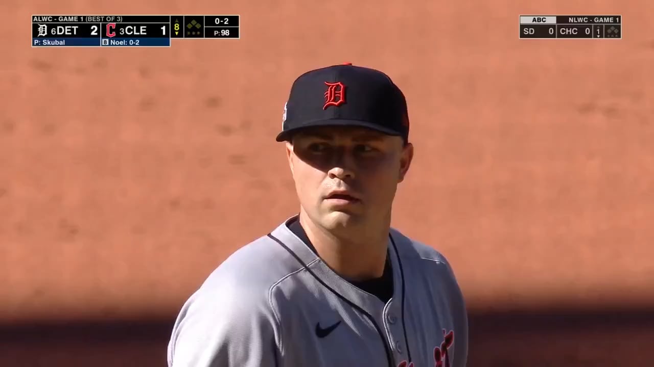 CAREER-HIGH 14 STRIKEOUTS FOR TARIK SKUBAL.