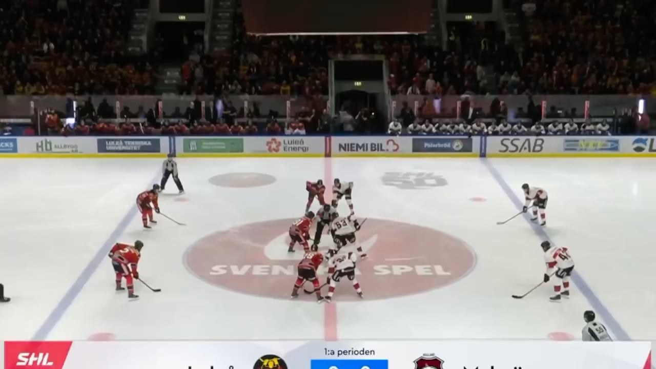 Habs prospect Filip Eriksson scored a hat trick and an assist today in the season opener for Luleå HF in the SHL