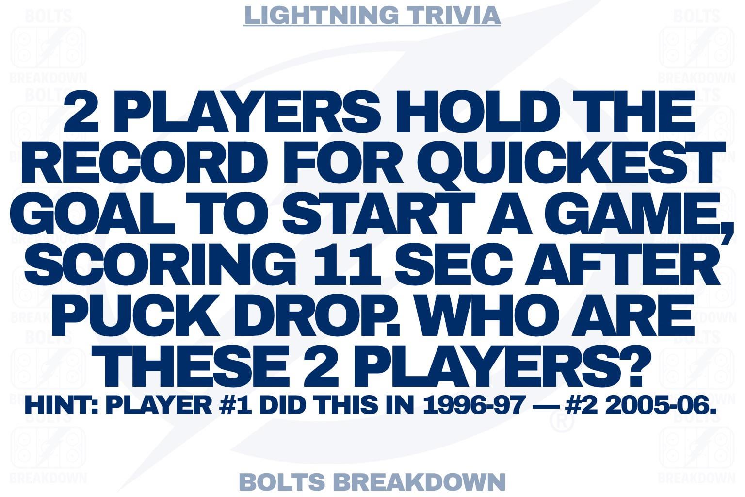 Lightning Trivia!