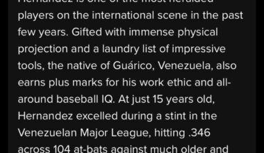 Back to back #1 International prospects?