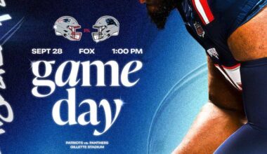 Official Game Thread - New England Patriots vs Carolina Panthers - Week 4